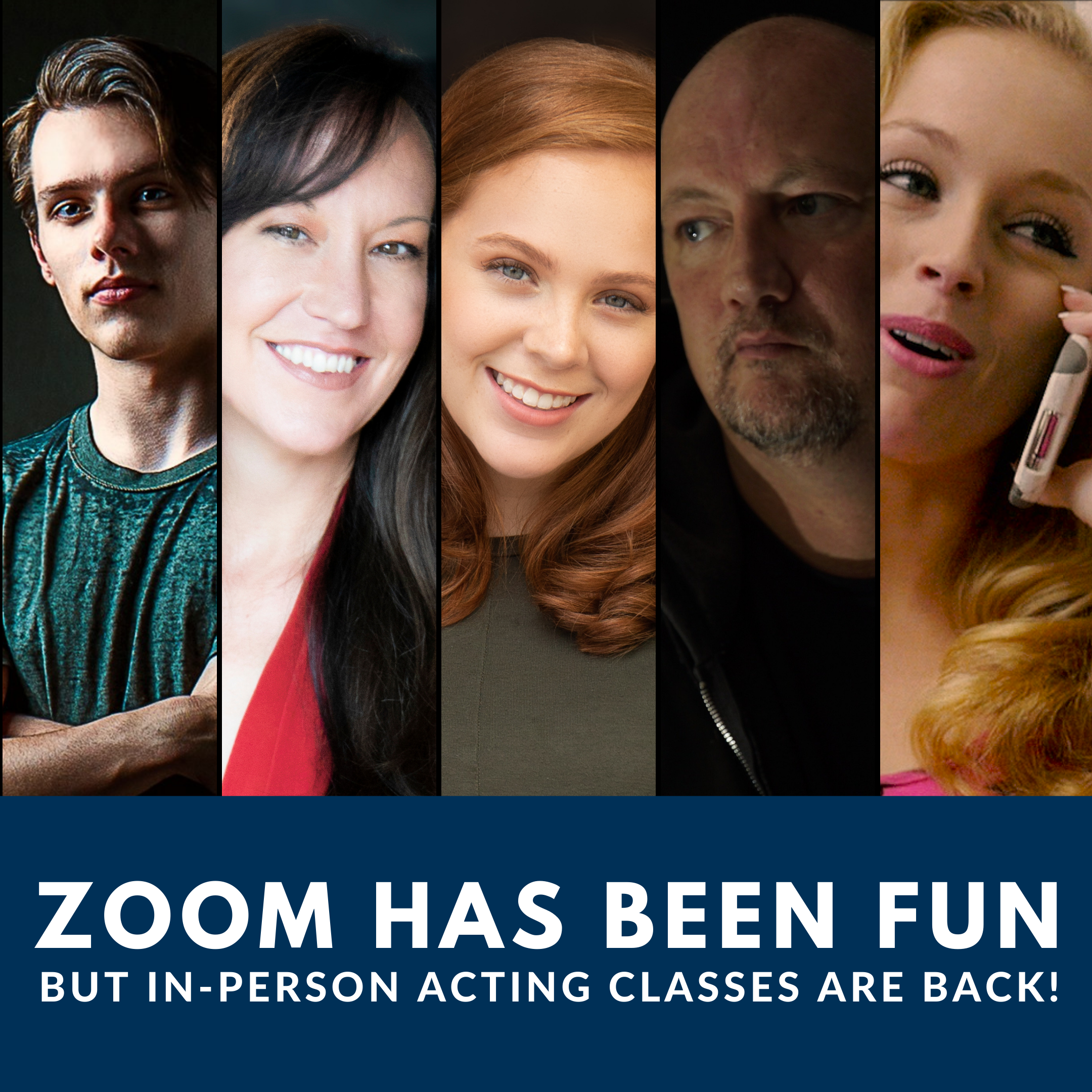 In Person Acting Classes are Back at Tandem Studios